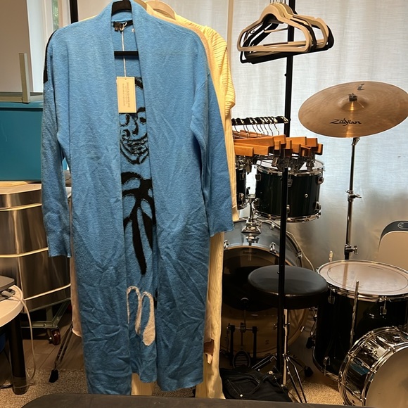 NWT 100% Cashmere Long Sweater - Picture 2 of 8